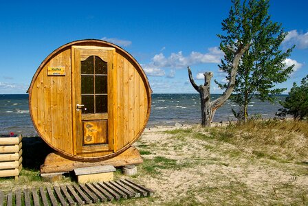 Cape kolka sauna beach