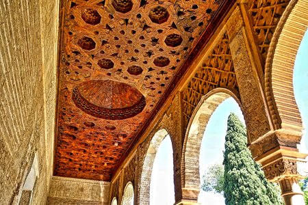 Moorish decoration plasterwork