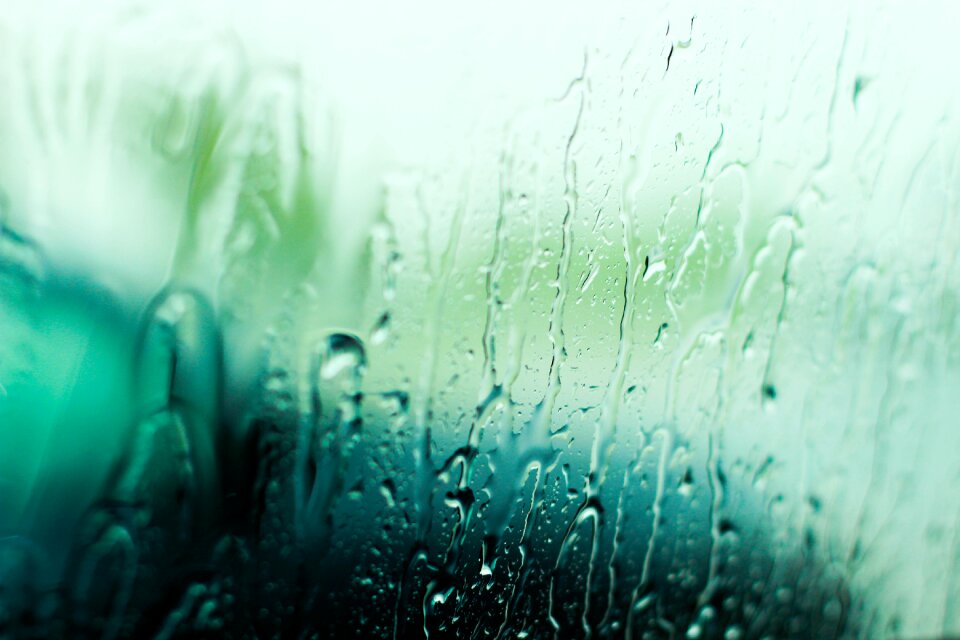 Storm background reflection