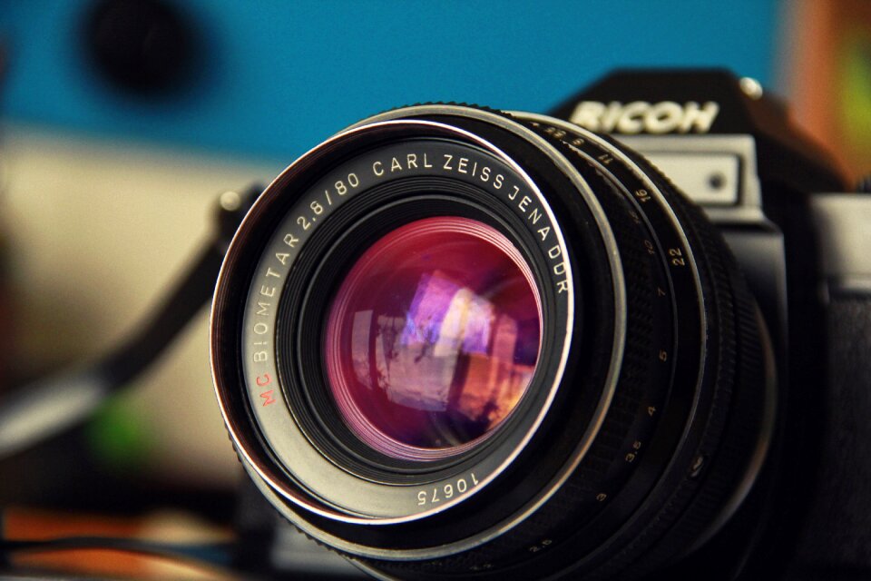 Lens equipment horizontal