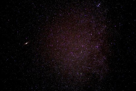 Constellations night sky infinity
