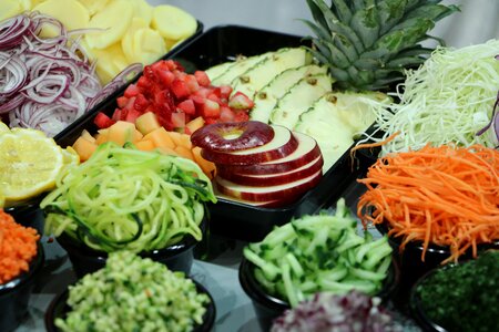 Fruits vitamins fruit stand