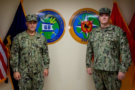 CTF 68 Change of Command
