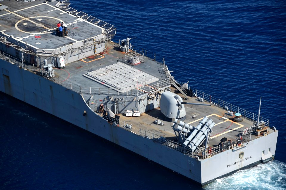 USS PHILIPPINE SEA PHOTOEX/MARITIME EXERCISE