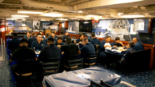 USS PHILIPPINE SEA BIRTHDAY MEAL