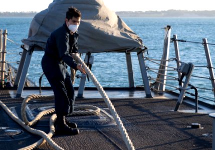 USS Ross begins 10th patrol