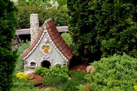 Animal fairy garden