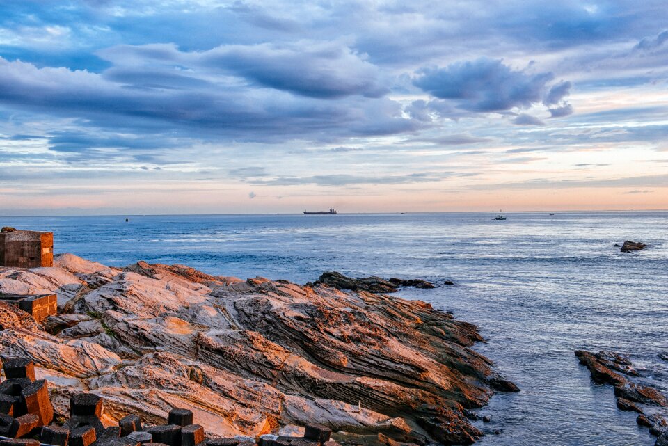 Taiwan coast evening