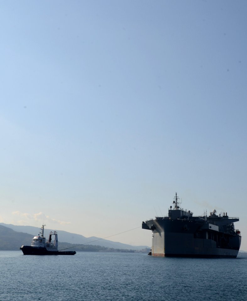 USS Hershel “Woody” Williams Arrives in Souda Bay, Greece