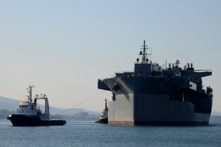 USS Hershel “Woody” Williams Arrives in Souda Bay, Greece