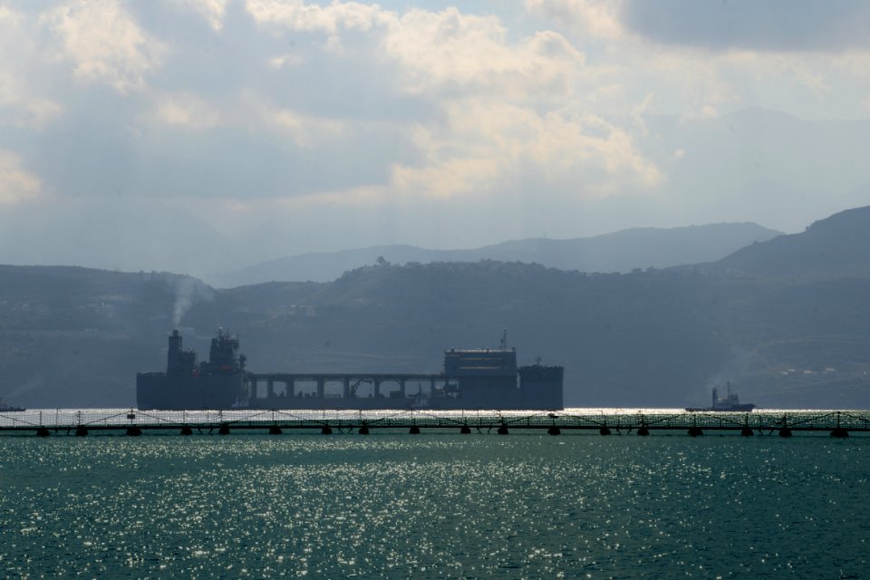 USS Hershel “Woody” Williams Arrives in Souda Bay, Greece