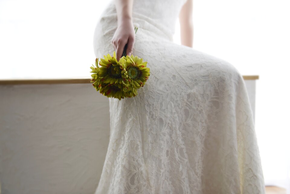 Bride flower bouquet