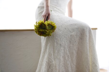 Bride flower bouquet