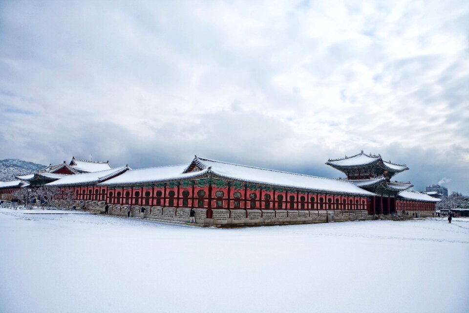Gwanghwamun roof tile republic of korea