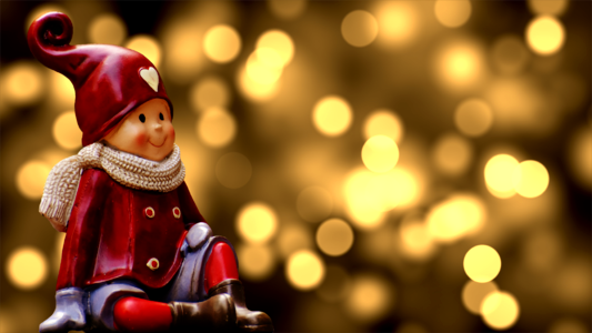 Winter christmas deco