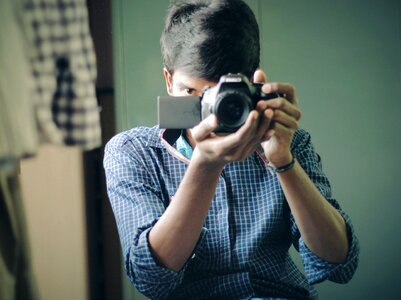Selfie photographer digital