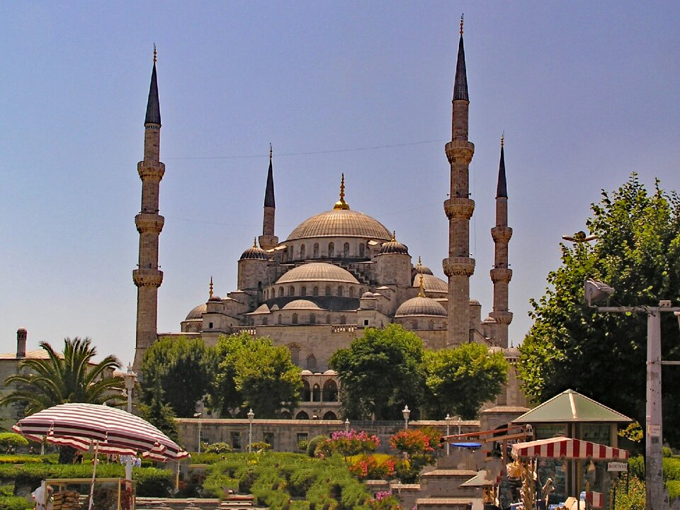 Blue mosque places of interest