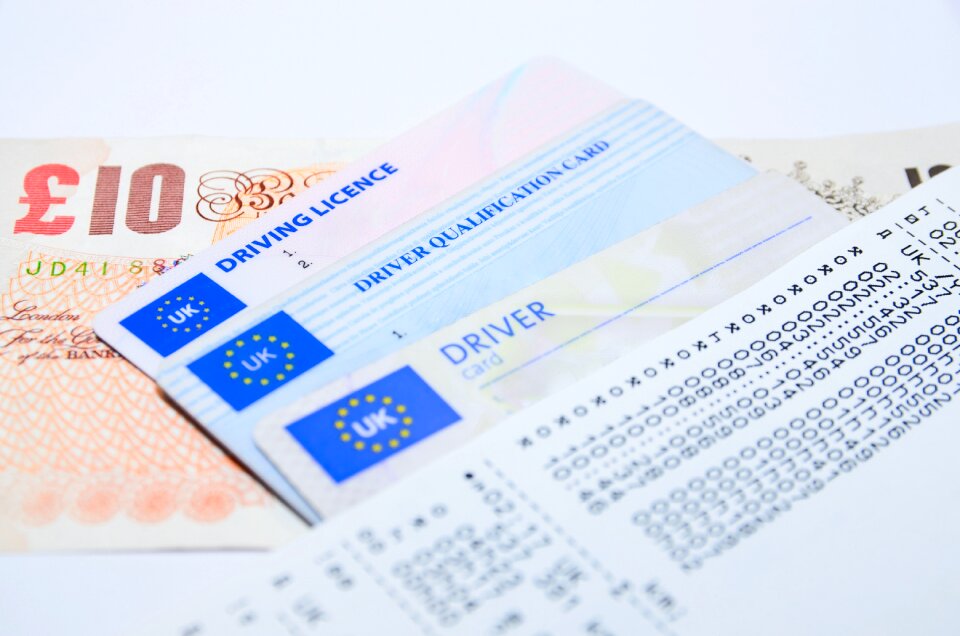 Printed driving record driver rest