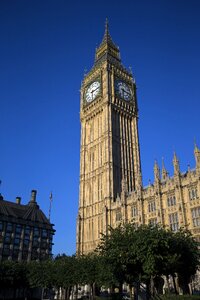 Elizabeth tower houses of parliament london landmark photo