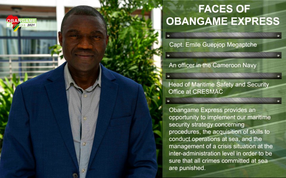 Faces of Obangame Express 2021