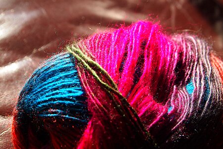 Colorful knitting colors
