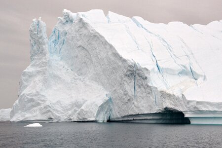 Icefjord disco bay greenland photo