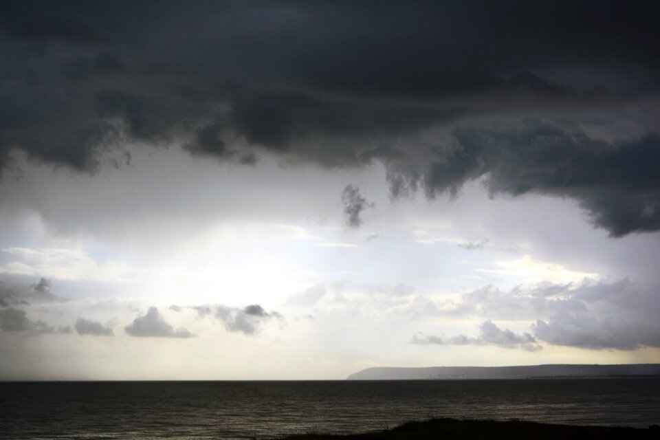 Ocean white black