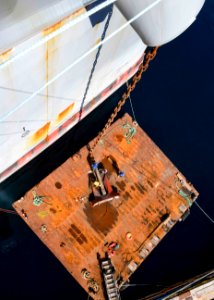 USS Hershel "Woody" Williams (ESB 4) maintenance