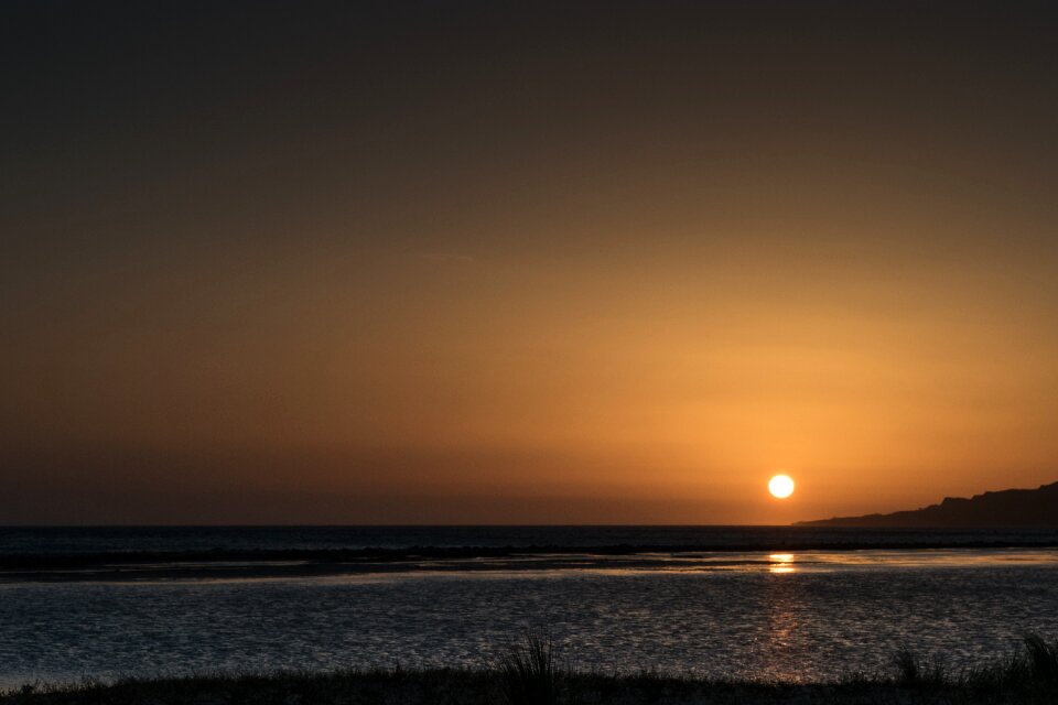 Beach sky landscape