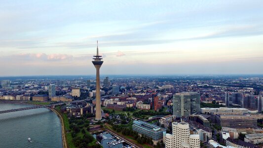 Rhine tv tower sky photo