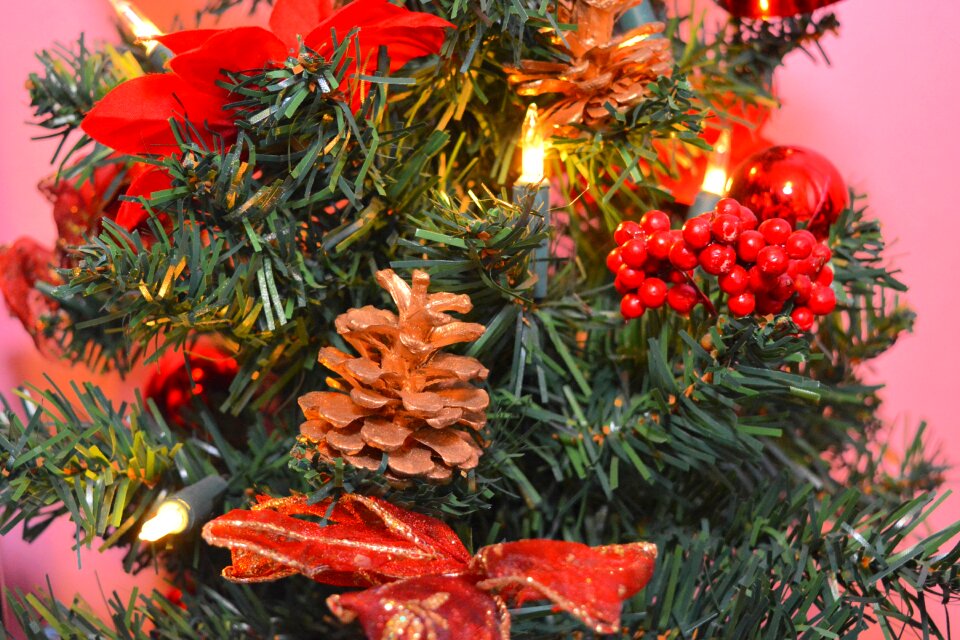 Christmas tree celebrate ornament