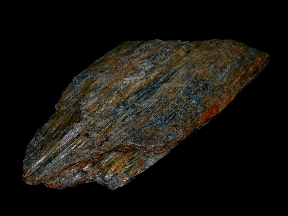 Layer silver minerals mountain
