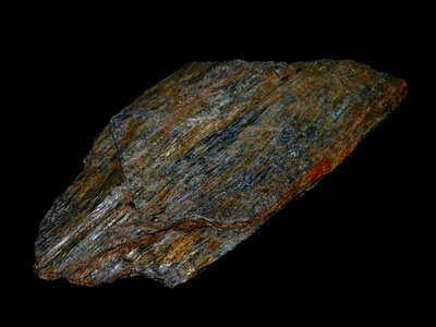 Layer silver minerals mountain