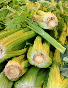 Vegetables food market stall photo