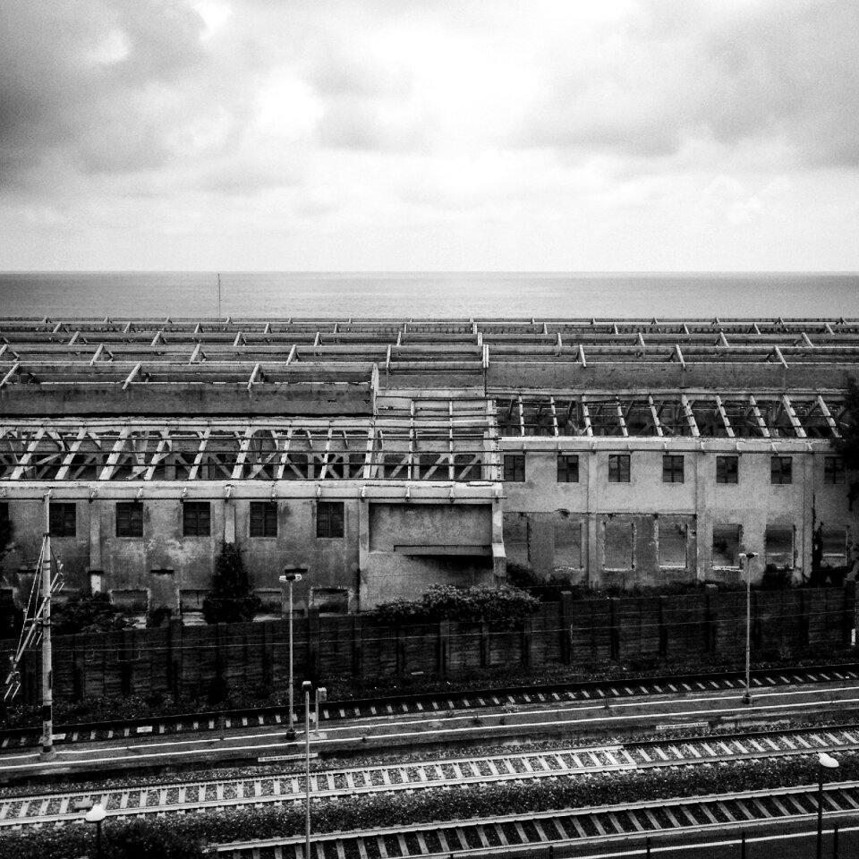 Architecture sea landscape