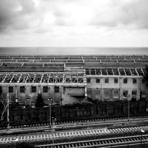 Architecture sea landscape