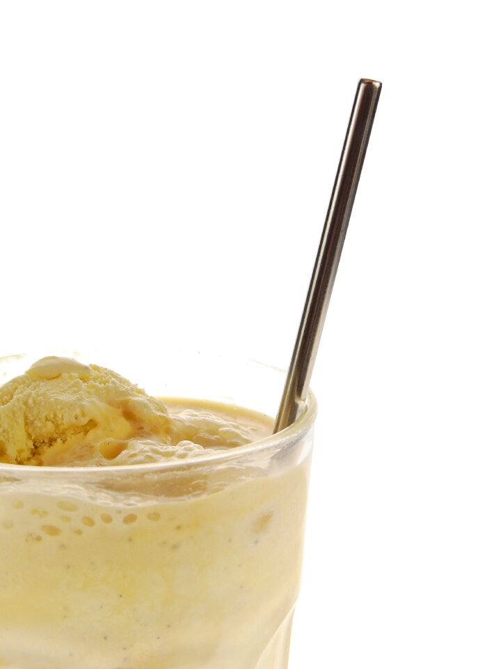 Iced coffee glass cup