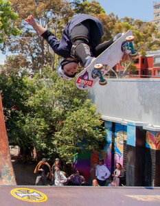 Skateboarder extreme lifestyle photo
