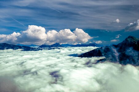 Landscape sky blue photo