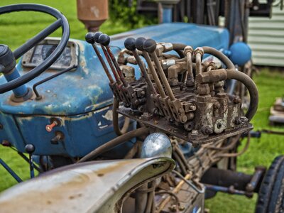 Machine levers industry photo