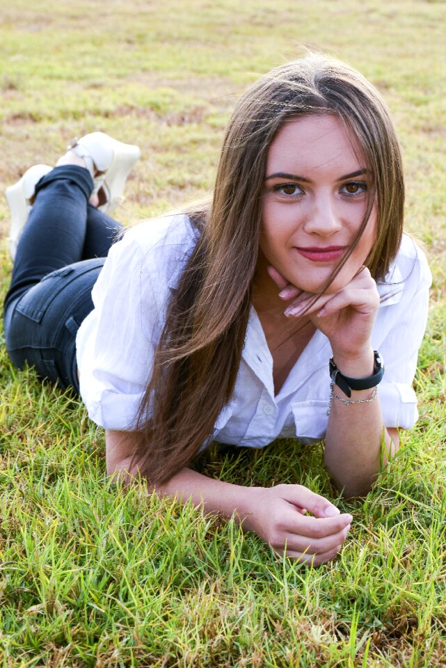 Teen young caucasian