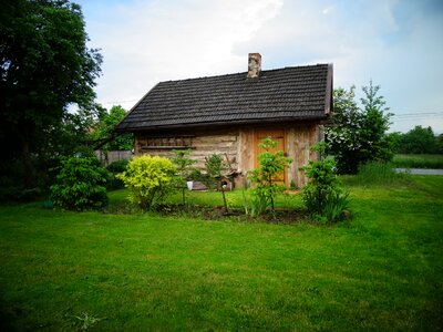 Old house wooden house ecology
