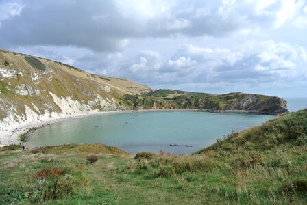 Coast bay cliffs