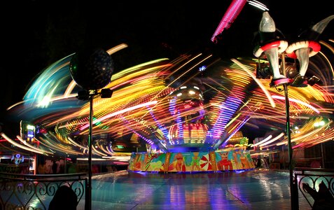 Carousel entertainment atmosphere photo