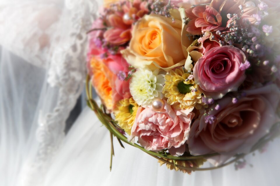 Bridal bouquet flower wedding