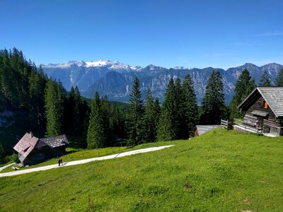 Meadow mountains nature photo