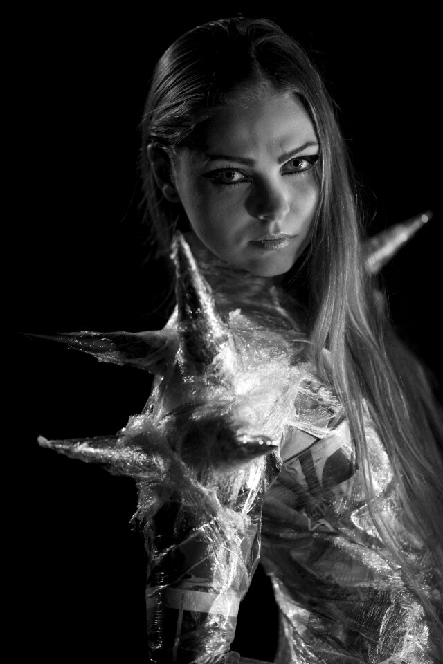 Young girl young model passion