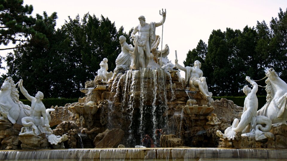 Schönbrunn castle castle park