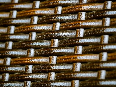 Natural material structure wattle