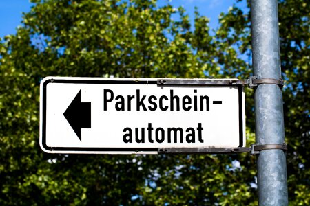 Parking alternate space note